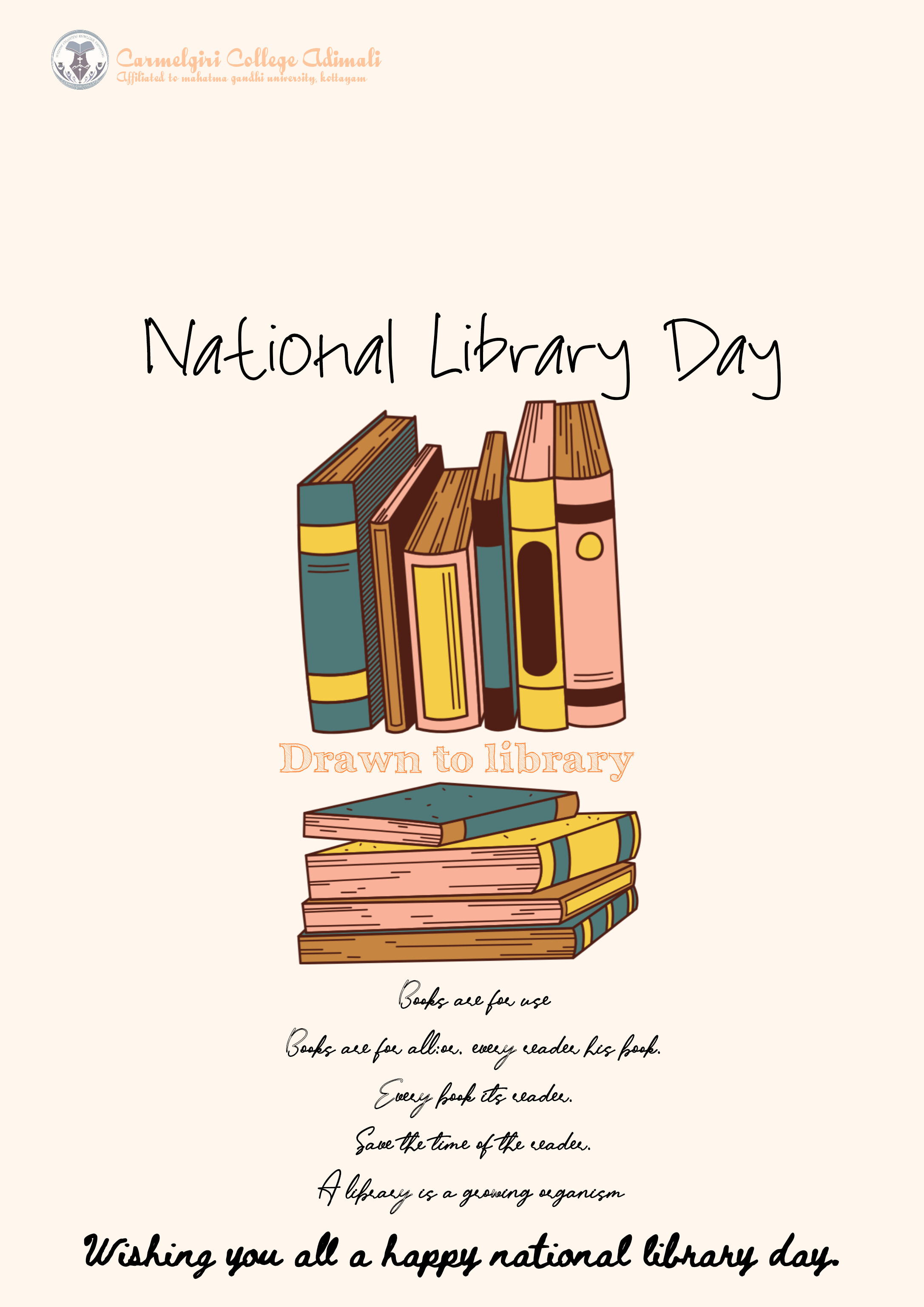 National Library Day Celebrated with Competitions